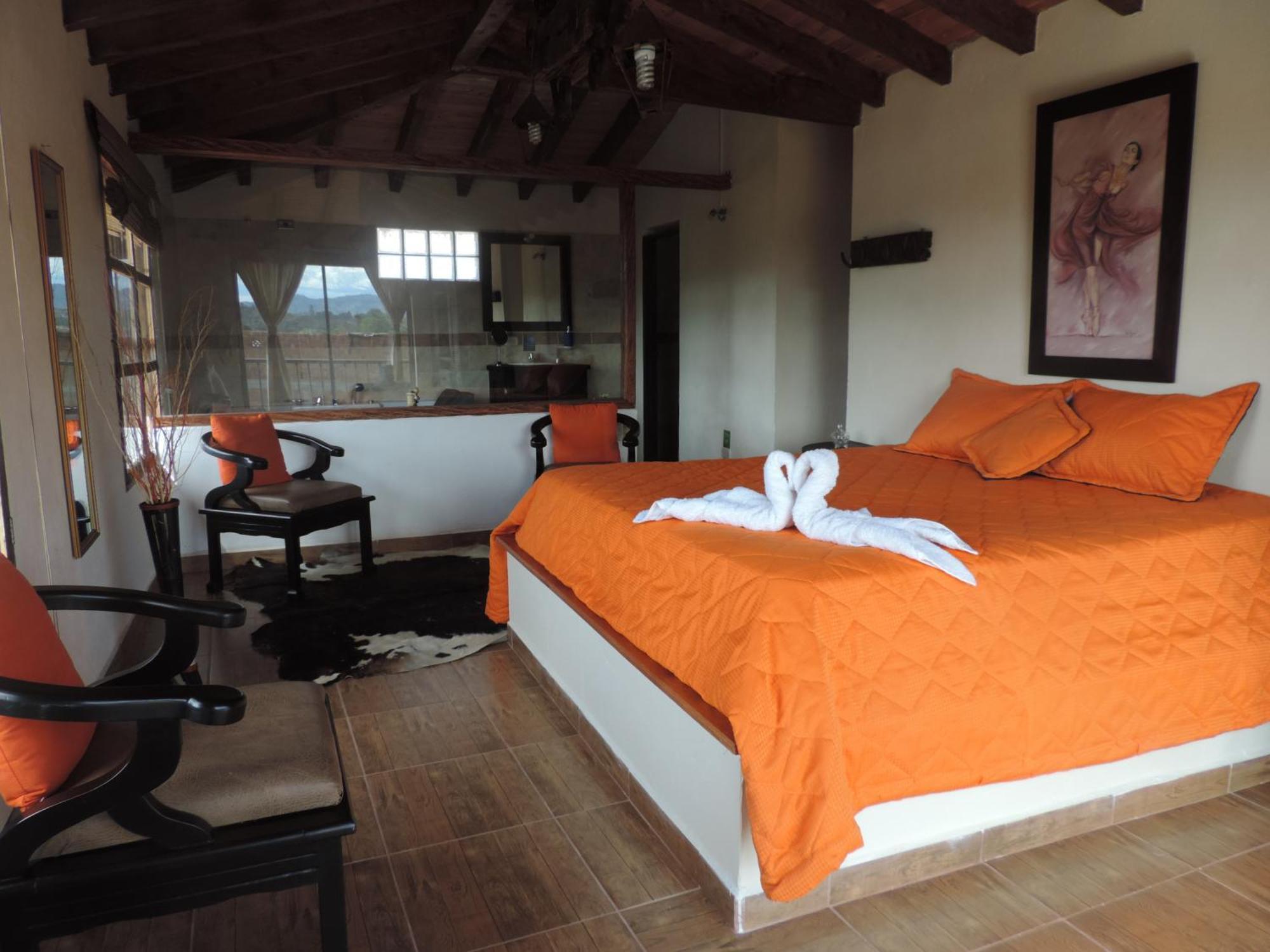 Pensjonat Oak Tree House Guatapé Zewnętrze zdjęcie